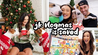 jk vlogmas is SAVED + THE INTRO REVEAL (behind the scenes)