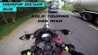 TOURING MOTOR SENDIRIAN SOLO - MALANG PAKAI GSX R150 PART 1