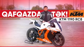 QAFQAZDA TƏK OLAN MOTO - KTM 1190 RC8 #ktm #motorcyclelife #motorsport