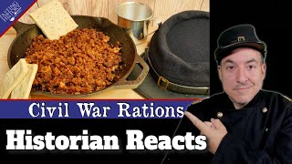 Hardtack & Hell Fire Stew - Tasting History Reaction