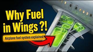 Why Fuel Is Stored in Airplane Wings (The Real Engineering Secret)