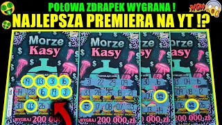 Zdrapki Lotto - MORZE KASY 🤑 NAJLEPSZA PREMIERA NA YT ❓ SZOK 😱❗ POŁOWA ZDRAPEK WYGRAŁA ❗ JEST PLUS 💰