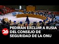 ESTADOS UNIDOS | Pedirán excluir a Rusia del consejo de seguridad de la ONU