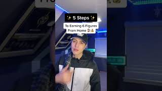 5 STEPS to MAKE $275 Online for BEGINNERS! | Make Money Online in 2022 #shorts #youtubeshorts