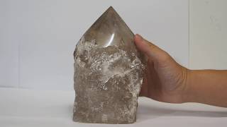 Smoky Quartz Lamp S127 | Himalayan Salt Factory