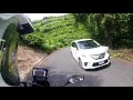 城井一号掩体壕、青の洞門とすっぽん 　crf250rally 【gopro】