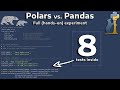 Polars vs Pandas | detailed test with explained results