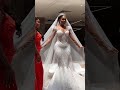 Sharon Ooja's wedding dress, made by fashion icon, Veekee James #wedding #weddingdress #celebrity