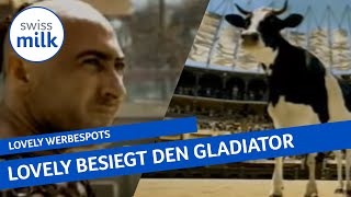 Kuh Lovely besiegt den Gladiator | Werbespot | Swissmilk (2001)