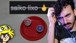 mais ban com beyblade - SAIKO | Leozin React