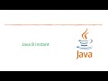 DATE & TIME API: Java 8 Instant | Java 8 Version