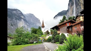 Lauterbrunnen and Grindelwald, Switzerland 瑞士 劳特布伦嫩 和 格林德瓦