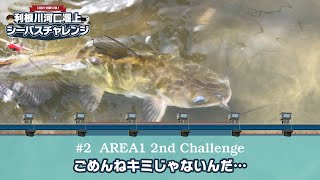 【利根川河口堰上シーバス】#2 AREA1 2nd ごめんねキミじゃないんだ…