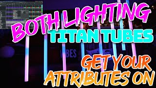 Both Lighting TITAN Tube AttributeCue Programming and Mounting - Sound Switch Tutorial