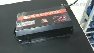 Fonte JFA SCI 200ah com defeito.