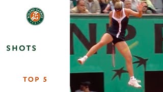 Top 5 Shots - Roland-Garros