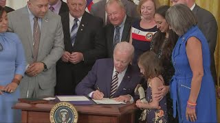 President Biden signs 'burn pits' help for vets