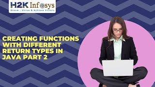 Creating Functions With Different Return Types In JAVA Part 2 | Functions With Examples In JAVA