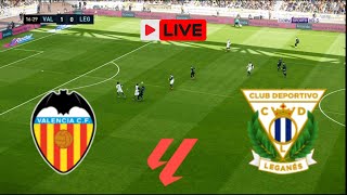 LIVE Valencia vs Leganes  La Liga 2425  Full Match   Video Game Simulation