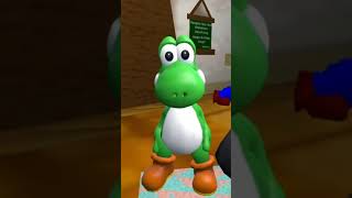 Yoshi Visits Mario #Shorts