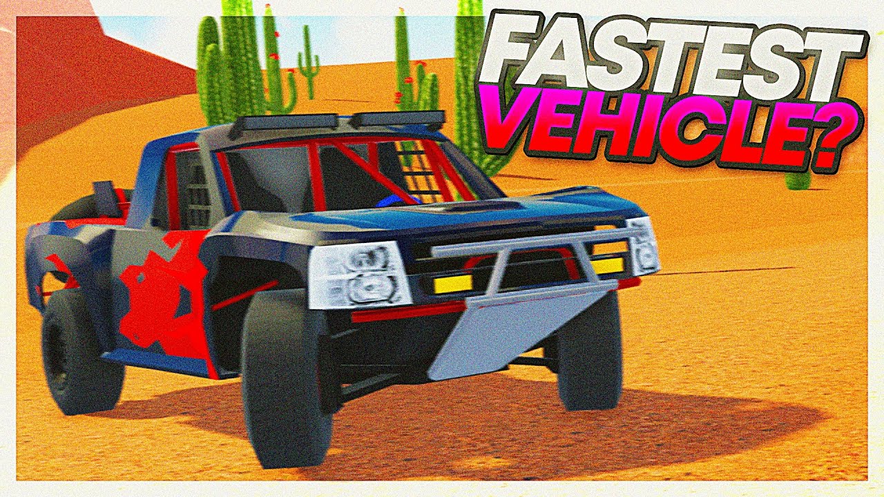 Is This The FASTEST VEHICLE In Drive World? (Roblox) - YouTube