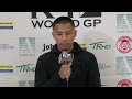 【試合後インタビュー】江川優生 22.12.3大阪 k 1 world gp 2022 japan～初代バンタム級王座決定トーナメント～