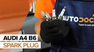 How to change spark plug on AUDI A4 B6 TUTORIAL | AUTODOC