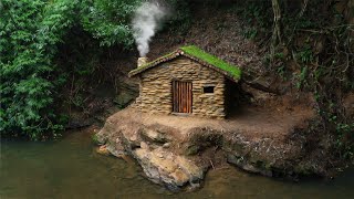 Warm Home For Yourself. With His Own Hands. Build a House Out of Wood, Stone and Clay (Part 1)