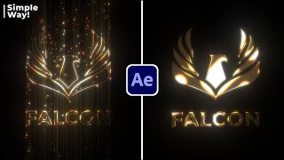 Luxury Logo Animation in After Effects - After Effects Tutorial - Simple Logo Animation | Easy way