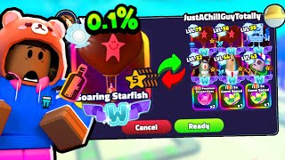 I Traded 0.1% SHINY WUMBO SOARING STARFISH For THIS… (Spongebob TD)