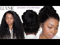 MY FIRST TIME TRYING A 360 LACE FRONT WIG! WATER WAVE HAIR PRE BLEACHED PRE PLUCKED LACE! LUVME HAIR