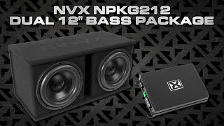 Amazing Budget Friendly Bass Package - NVX NPKG212 Full Install