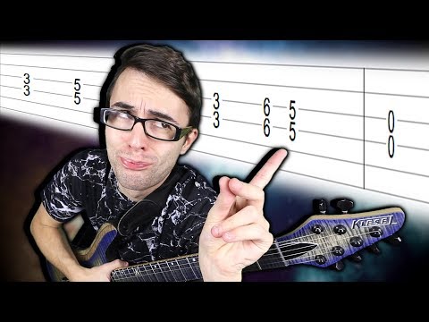 What is the easiest guitar riff?