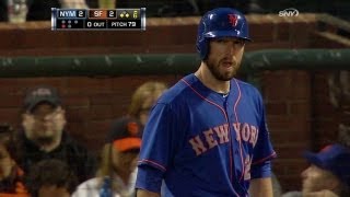 NYM@SF: Murphy scores to put Mets up, 3-2, in sixth