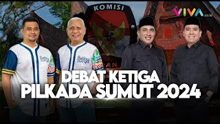 [LIVE] Debat Pamungkas Calon Gubernur dan Wakil Gubernur Sumatera Utara 2024