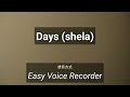 shela days 清唱cover