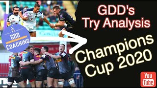 Rugby Analysis: Strike Plays! Harlequins v Clermont Auvergne by GDD Coaching