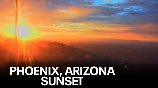 Phoenix, Arizona sunset 🌄