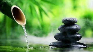 🔴 Tranquil Water Sounds + Zen Piano 🎶 Relax Healing 24/7 自然の音とともに音楽をリラックス バンブーウォーターファウンテン 【癒し音楽BGM】