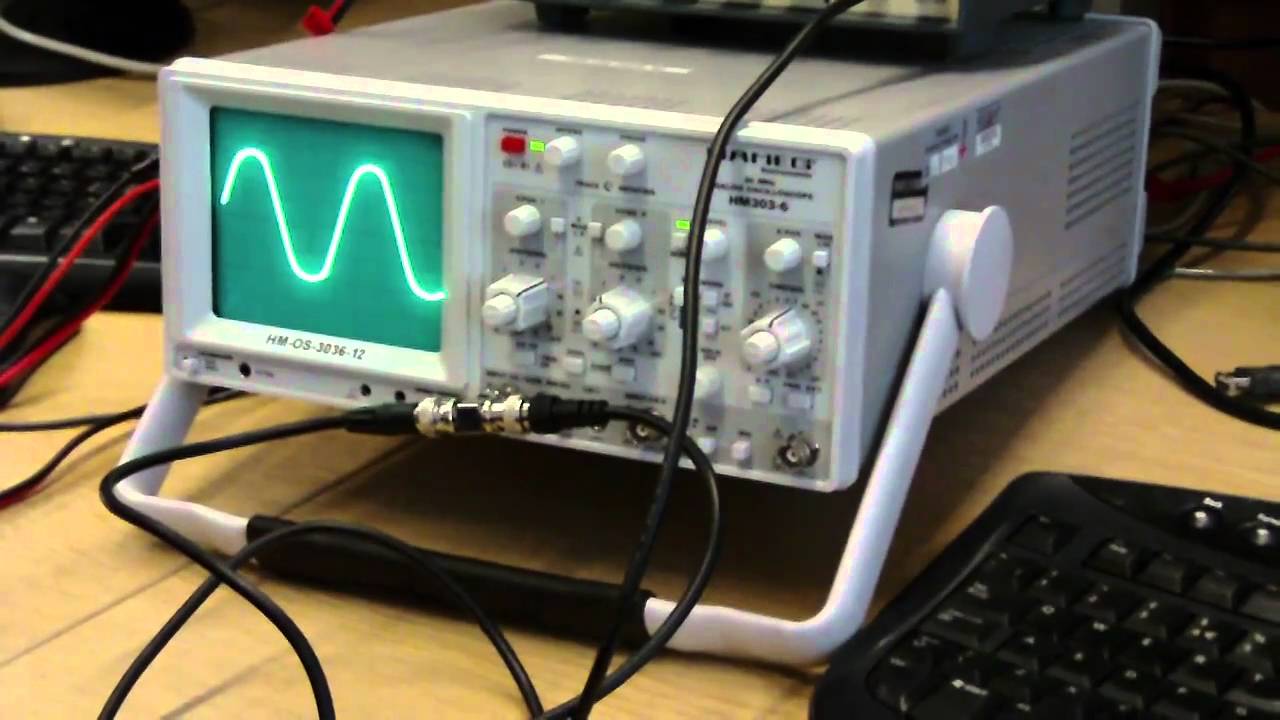 Oscilloscope Tutorial - Calculating The Time And Frequency - YouTube