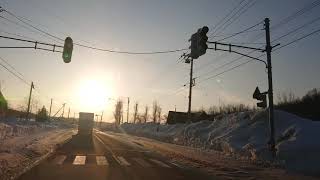 2021年1月23日の北海道岩見沢市と夕張郡栗山町の風景です・・・　天気は良かったのです・・・真冬日でした・・・