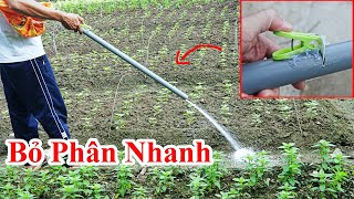 Cách Chế Dụng Cụ Bỏ Phân Nhanh Tiết Kiệm Rất Nhiều Tiền / Chế Công Cụ Bỏ Phân . agricultural tools