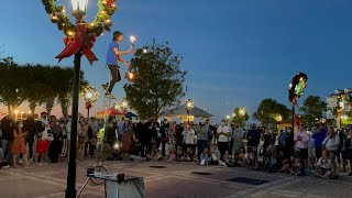 Amazing street performance at Mallory Square || Key West, Florida