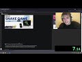 Creating snake game in Python WR - any% Speedrun in 18.49