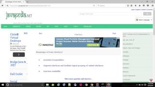 Advantages of Inner Interface? - javapedia.net