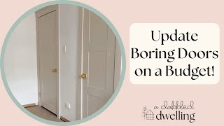 Give Those Boring Doors an Updated Look With This Simple Solution!