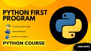 Python VS Code Setup 🔥 Extensions + First Program | Full Urdu Guide – Apna Office Lecture 3