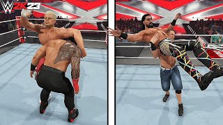 WWE 2K23: 50 Forgotten Finishers !!!