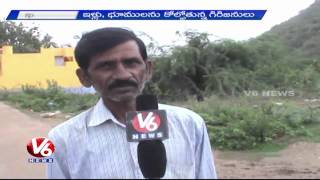 Koyyalagudem villagers opposes JK opencast mine - Khammam (16-06-2015)