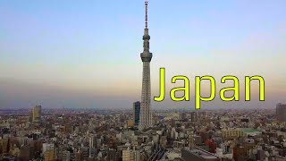 Japan 🇯🇵 - by drone [4K] | Travel Spectrum | JapanTravel | Nightlife In Tokyo | Japanese MEGACITY